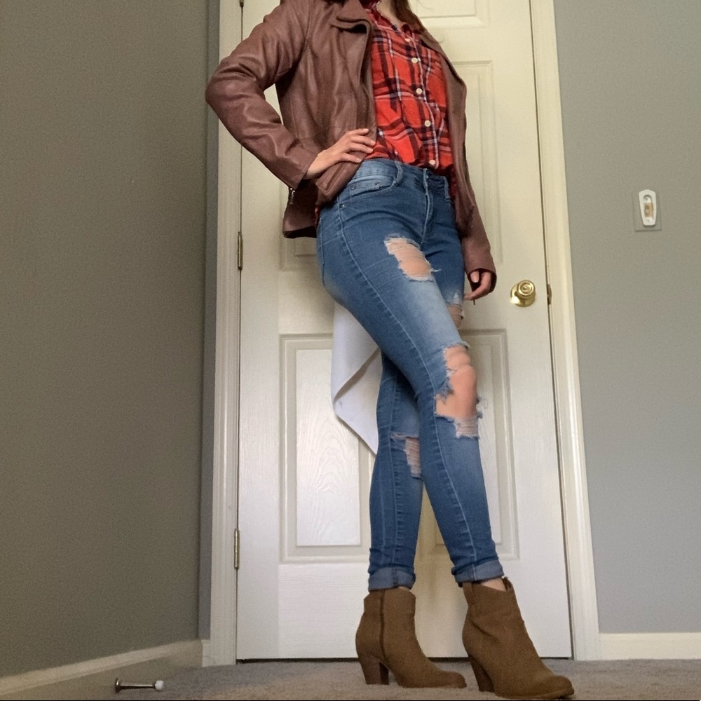 orange flannel